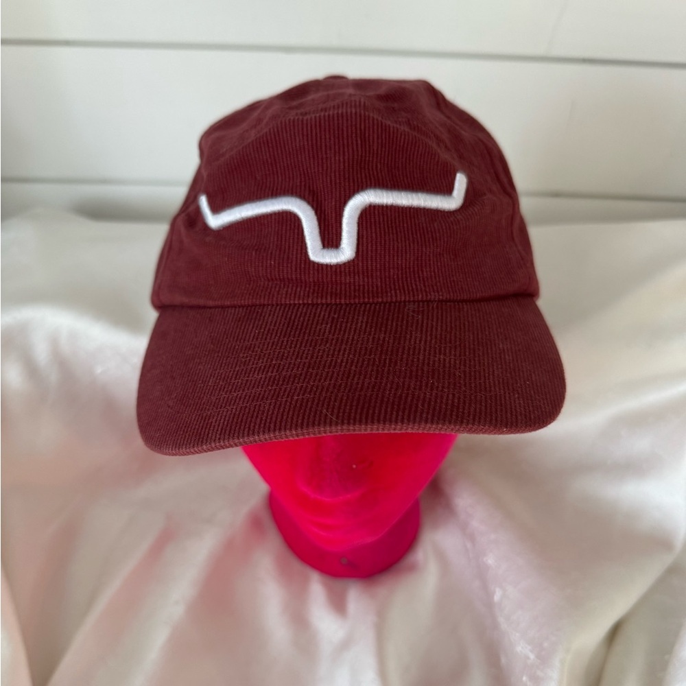 Kimes Ranch Maroon Corduroy Cap